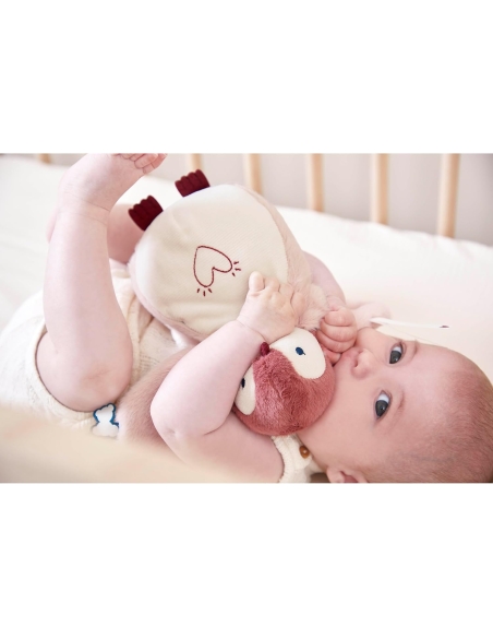 Kaloo Plišanac sa noćnim svjetlom - Pignvin (rozi)