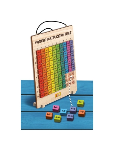 I'm a Genius Drvena magnetna tablica množenja