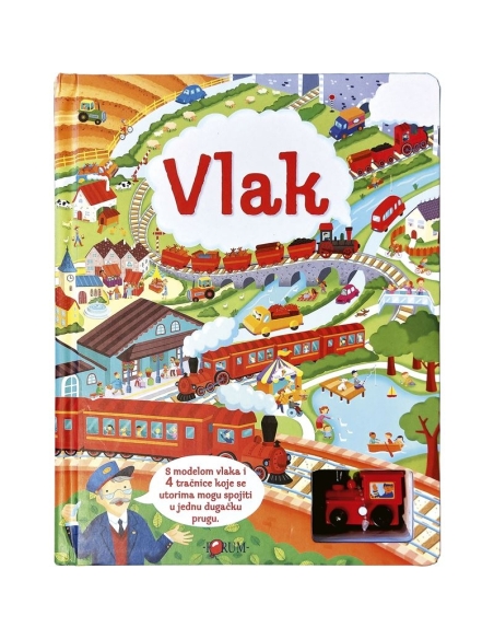 Vlak  (luksuzna knjiga s igračkom)