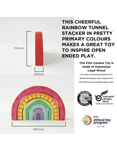 Le Toy Van Rainbow Tunnel