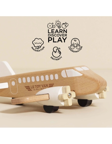 Le Toy Van Drveni avion – Dvomotorni putnički
