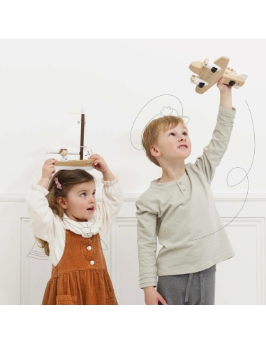 Le Toy Van Drveni avion – Dvomotorni putnički