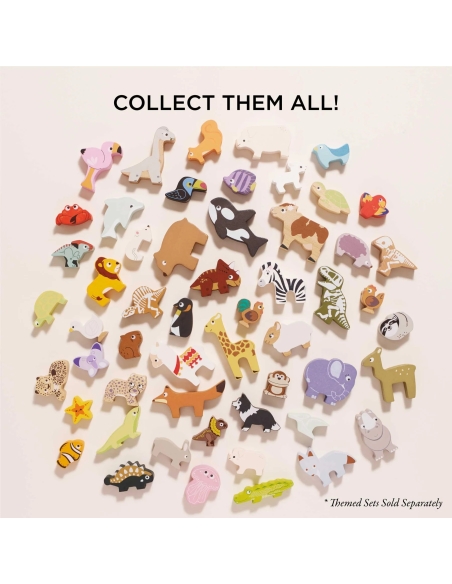 Le Toy Van Drvene životinjice za slaganje Jurassic