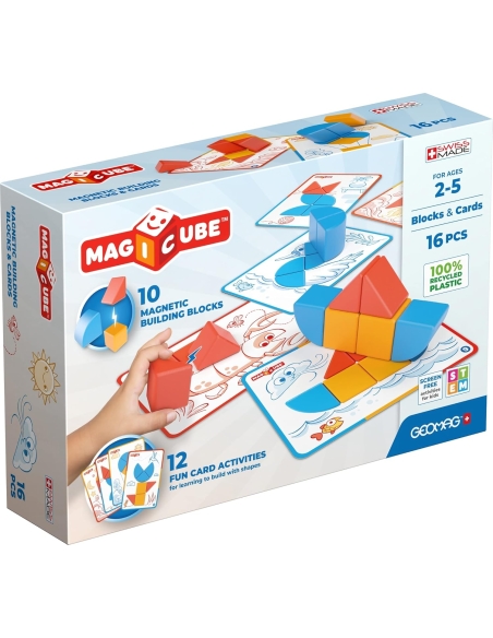 GEOMAG Magicube blokovi i kartice (16 kom)