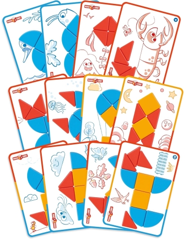 GEOMAG Magicube blokovi i kartice (16 kom)