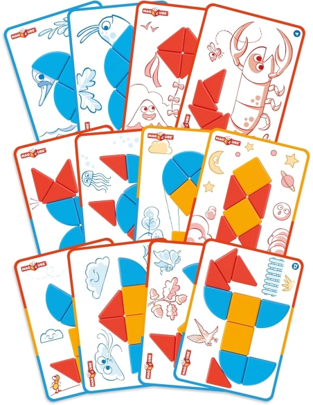 GEOMAG Magicube blokovi i kartice (16 kom)