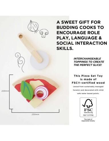 Le Toy Van Wooden Pizza