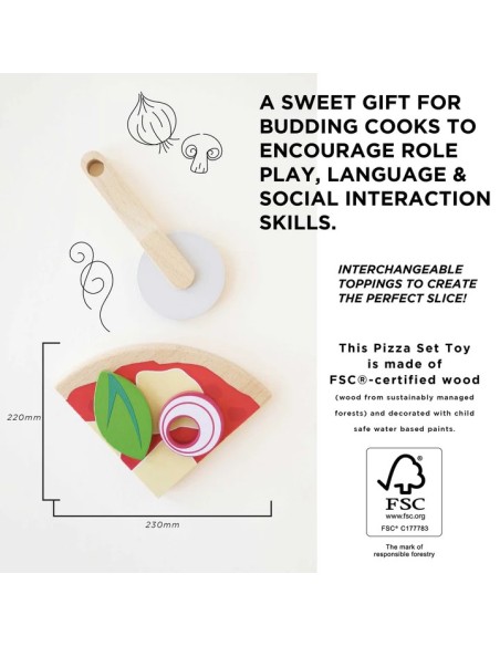 Le Toy Van Wooden Pizza