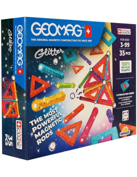 GEOMAG Glitter paneli (35 kom)