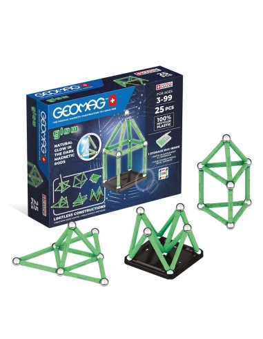 GEOMAG Classic GLOW svijetleći magneti set (25 kom)