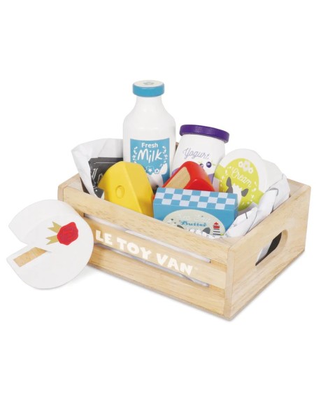 Le Toy Van Cheese & Dairy Crate