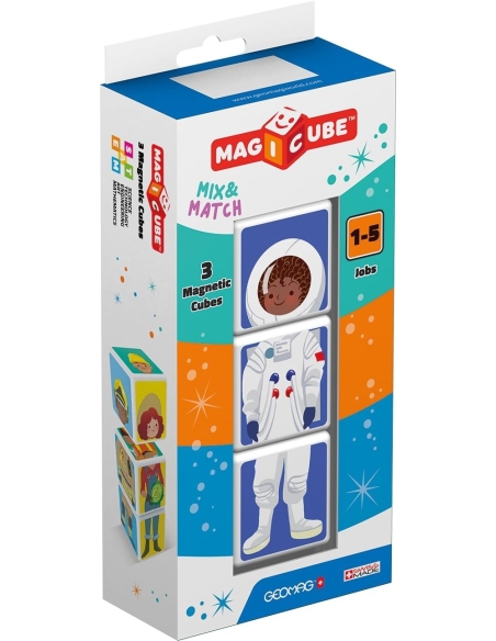 GEOMAG Magicube Mix & Match - Zanimanja (3 kom)