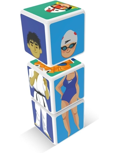 GEOMAG Magicube Mix & Match - Sportovi (3 kom)