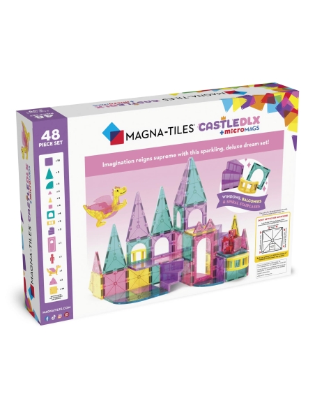 MAGNA TILES Castle DLX + microMAGS (48 kom)