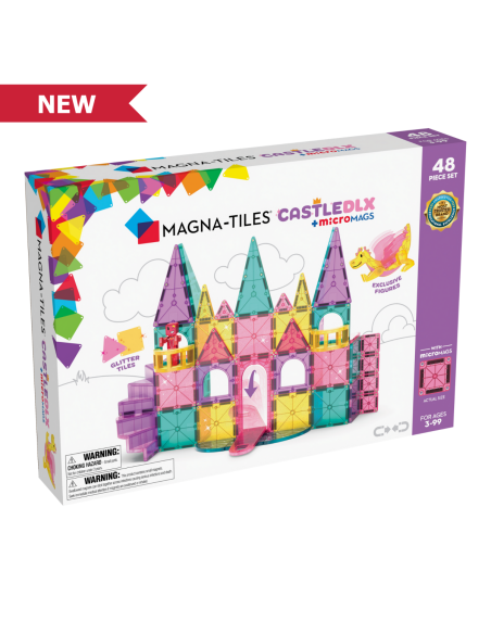 MAGNA TILES Castle DLX + microMAGS (48 kom)