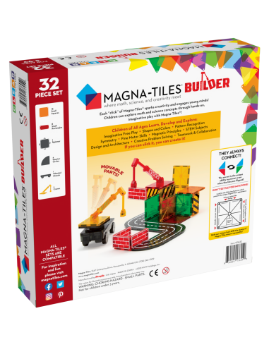 MAGNA TILES Graditeljski set (32 kom)