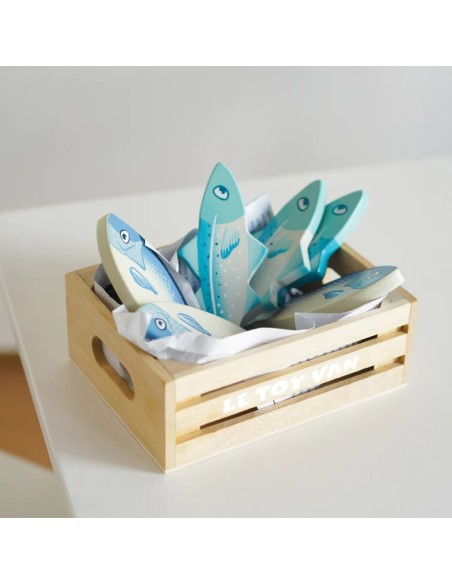 Le Toy Van Fresh Fish Crate