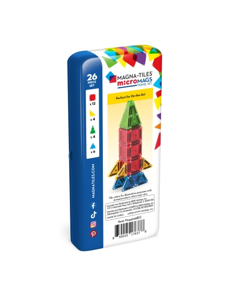 MAGNA TILES microMAGS putni set (26 kom)