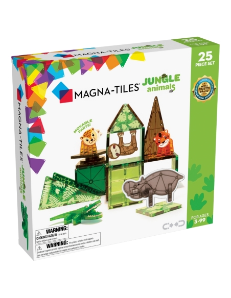MAGNA TILES Džungla životinje (25 kom)