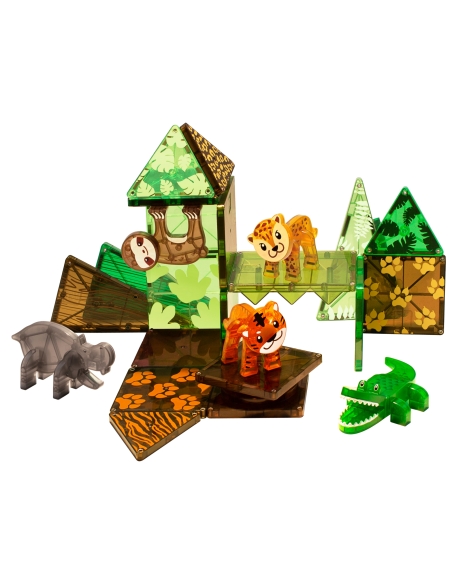 MAGNA TILES Džungla životinje (25 kom)