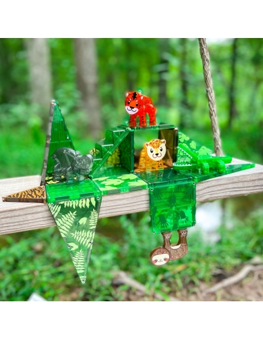 MAGNA TILES Džungla životinje (25 kom)