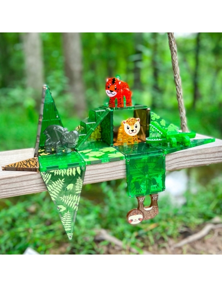 MAGNA TILES Džungla životinje (25 kom)