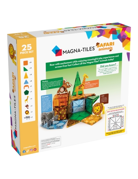MAGNA TILES Safari životinje (25 kom)