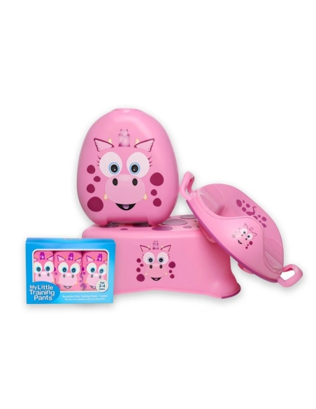 My Carry Potty Premium Set – Pink Dragon