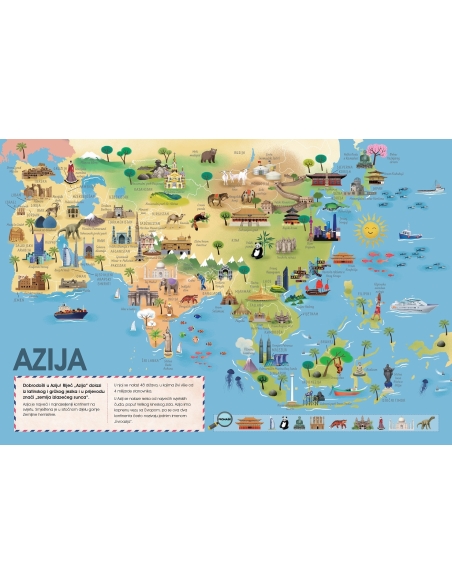 7 kontinenata i njihove znamenitosti