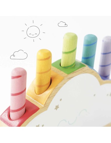Le Toy Van Rainbow Cloud Pop