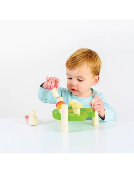 Le Toy Van Drvena igračka sa čekićem – Mr Mushroom