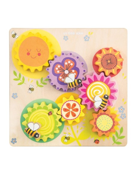 Le Toy Van Gears & Cogs 'Busy Bee Learning'