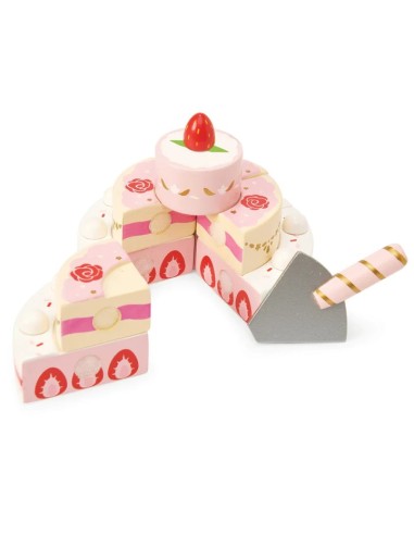 Le Toy Van Drvena svadbena torta od jagoda