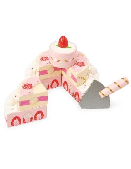 Le Toy Van Drvena svadbena torta od jagoda