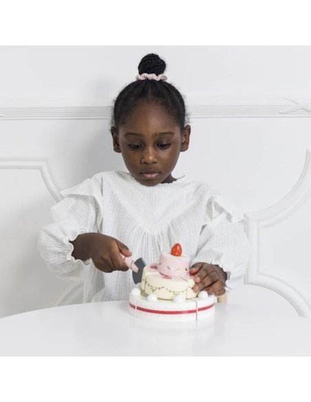 Le Toy Van Drvena svadbena torta od jagoda