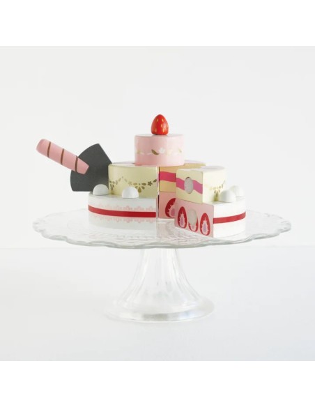 Le Toy Van Drvena svadbena torta od jagoda