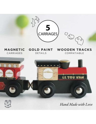 Le Toy Van set drvenih vozića – Royal Express Train