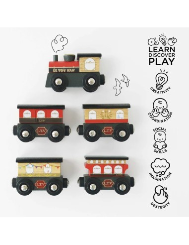 Le Toy Van set drvenih vozića – Royal Express Train
