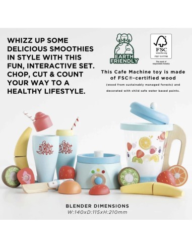 Le Toy Van Blender & Wooden Fruit Set
