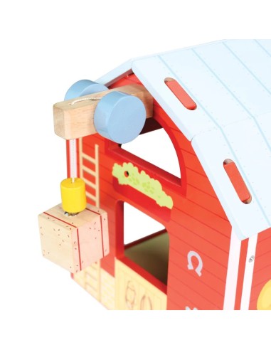 Le Toy Van Drvena dječija farma – crvena