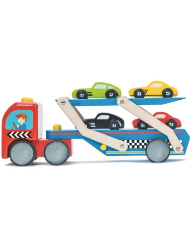 Le Toy Van Race Car Transporter