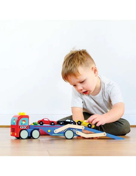 Le Toy Van Race Car Transporter