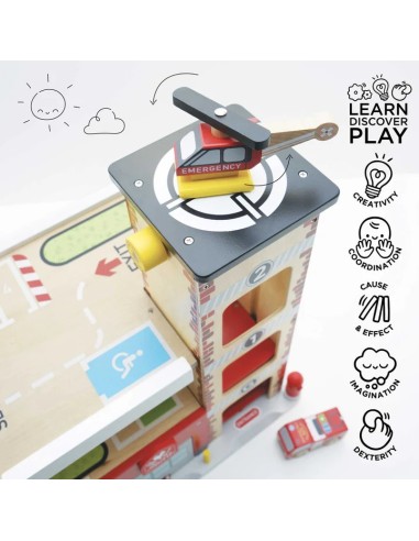 Le Toy Van Fire & Rescue Garage