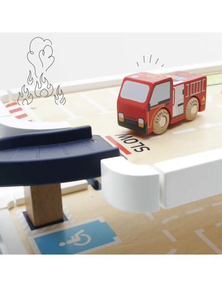 Le Toy Van Fire & Rescue Garage