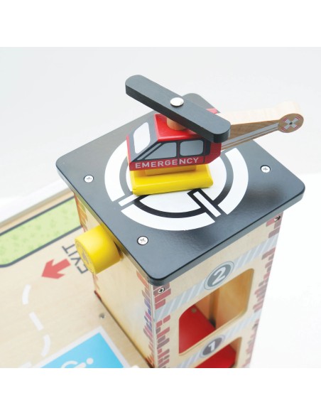 Le Toy Van Fire & Rescue Garage