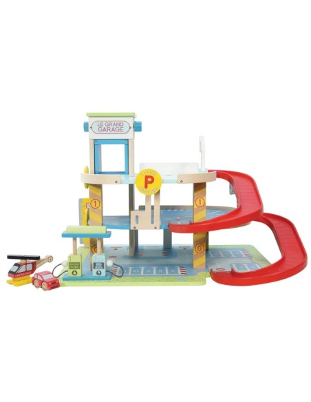 Le Toy Van Drvena velika garaža – Le Grand Garage