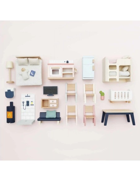 Le Toy Van Namještaj za kućice za lutke 2023 – osnovni set
