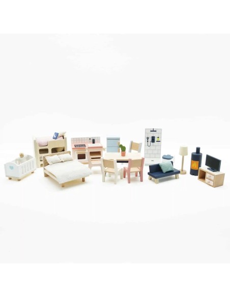 Le Toy Van Namještaj za kućice za lutke 2023 – osnovni set