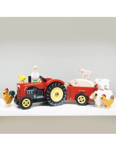 Le Toy Van Set drvenih domaćih životinja – Sunny Farm