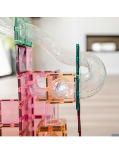 Connetix Tiles – Pastel Ball Run Expansion set (80 kom)